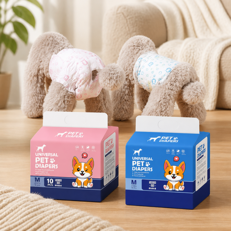 강아지 생리팬티 매너벨트 암수공용 중형M 배변기저귀