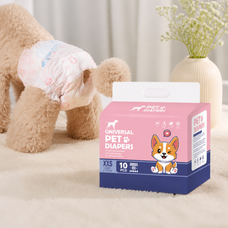 강아지 암컷 생리용 기저귀 애견 배변 팬티 XXS 초소형 사이즈