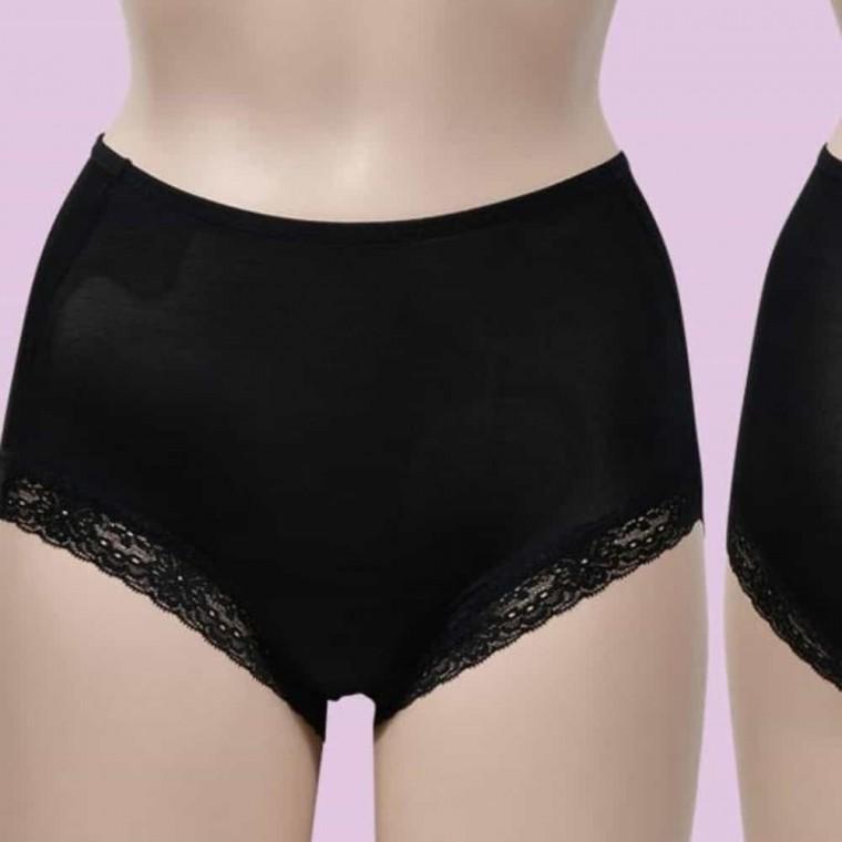 여 레이스 맥시 팬티 복부커버팬티 보정팬티 레이스속옷