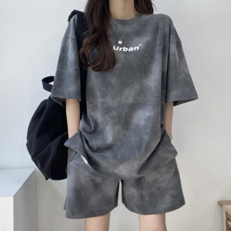 한벌 여자 위아래 세트 상하의 트레이닝복 여름 셋트