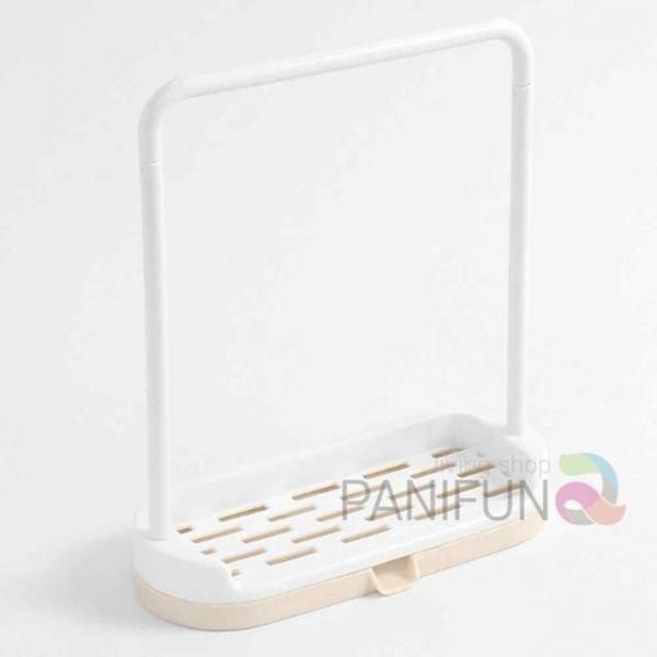 물빠짐수세미 행주거치대 베이지 수세미망 싱크대악세사리 씽크대수세미걸이 싱크대수납 설거지통