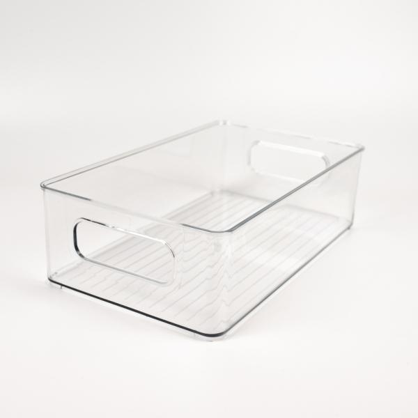 팬트리 투명 적층 수납함 다용도 책상 정리함