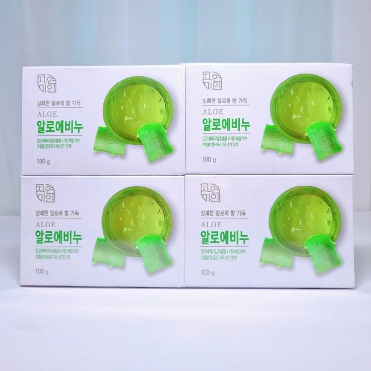 무궁화 자연미인 알로에비누 4개입