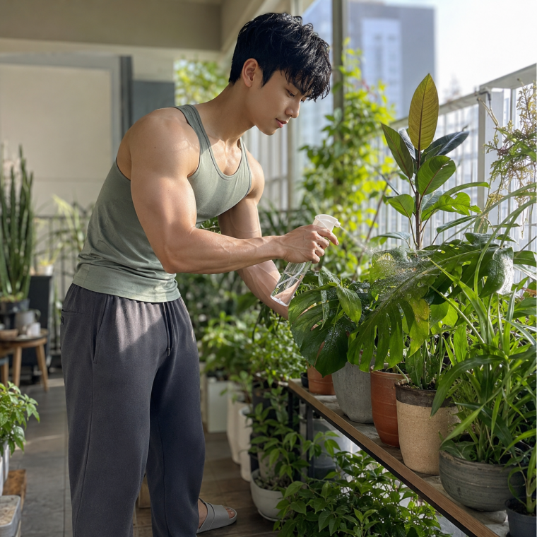 투명 미스트 스프레이 공병 150ml 휴대용 분무기