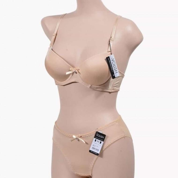 와이어 B컵 브라팬티세트 3/4컵브라 40대여자속옷 와이어브라