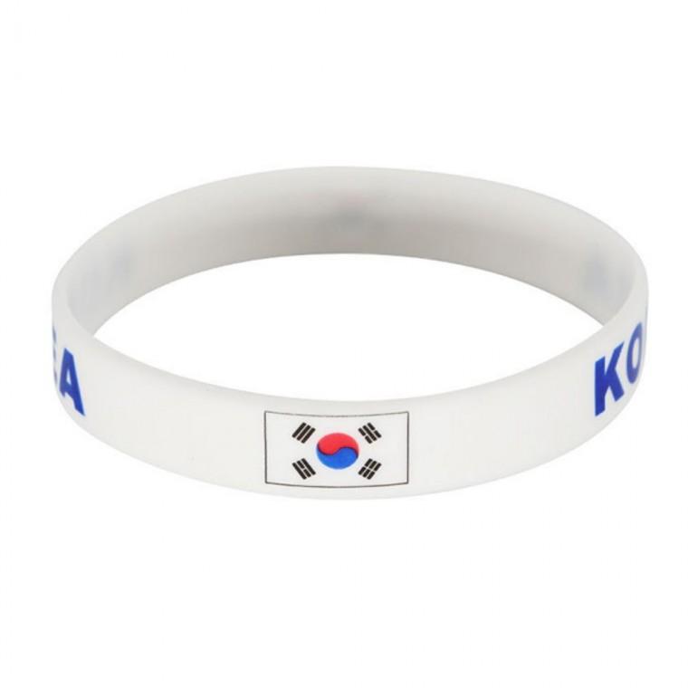 [개미물류] 대한민국팔찌 월드컵 코리아 소품 피파 축덕 굿즈 체육대회 스포츠 올림픽 실리콘 악세사리 응