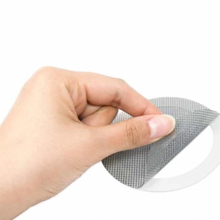 방충망패치 방충망 보수테이프 원형 중형 2P