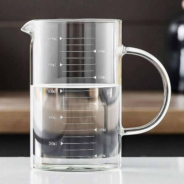 내열유리 비커컵 1000ml 본품 1개