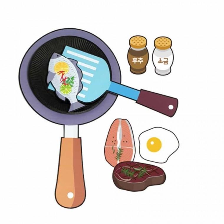 단체미술수업재료 요리놀이 만들기