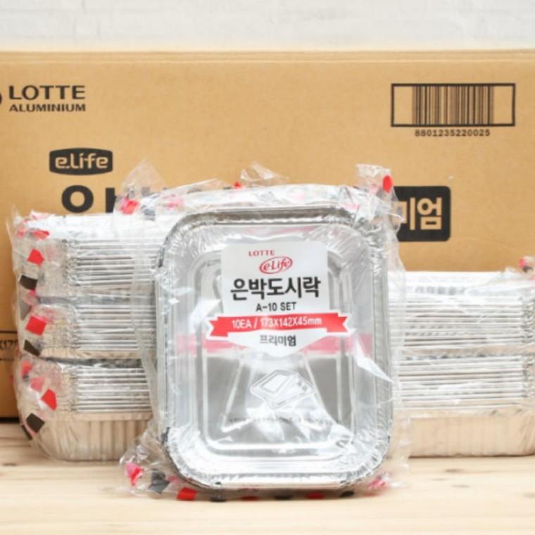 일회용 도시락 은박도시락 업소용 은박용기 300set