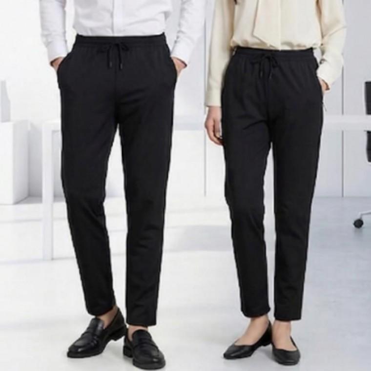 남성 직장인 정장 냉감 밴딩 슬랙스 스판 팬츠 바지