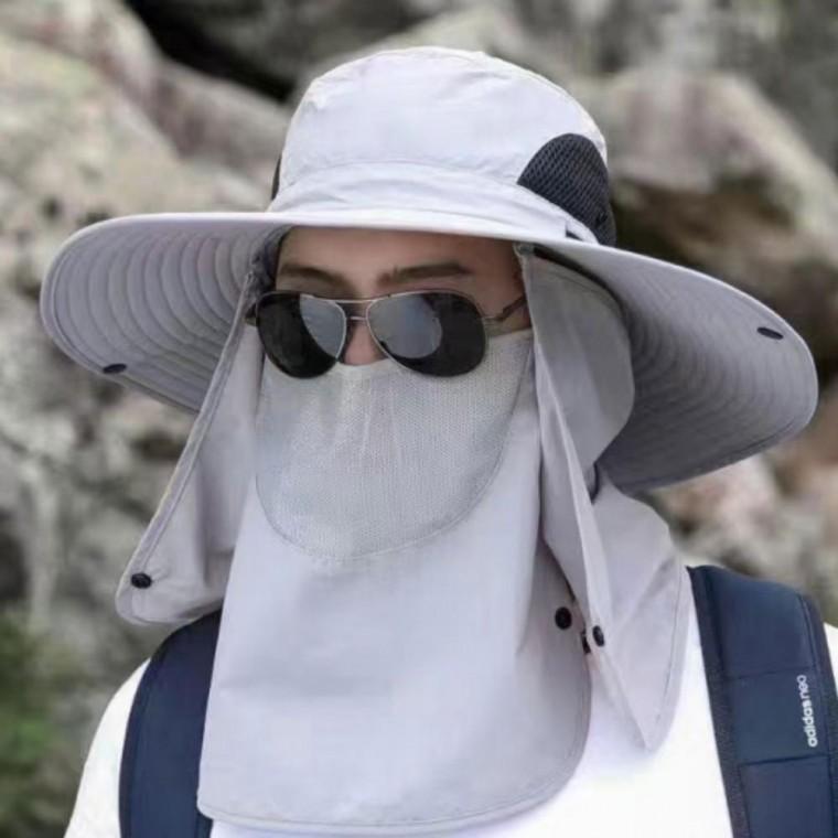 360도 분리형 아웃도어 등산 낚시 벙거지 챙 모자
