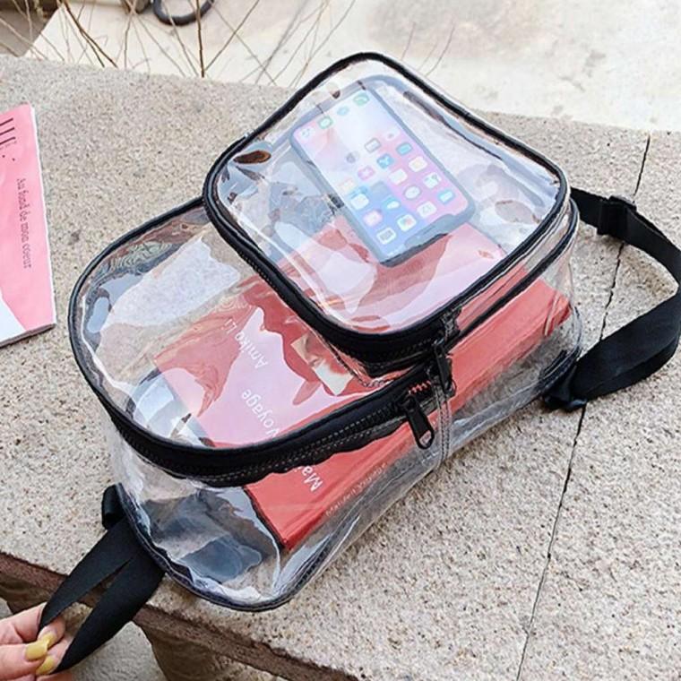 비취백 투명백팩 PVC가방 물놀이가방 투명비치백 PVC백