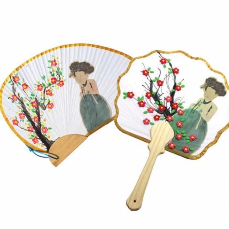 나만의부채 민화부채 신윤복 만들기 10인용