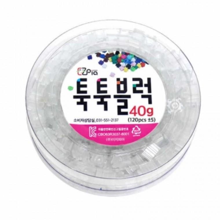 블록놀이키트 툭툭블록 40g 야광 만들기블록 야광블록