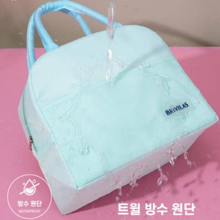 도시락가방 캠핑 피크닉가방 방수 아이스백 보온런치백 상큼한 도시락 피크닉