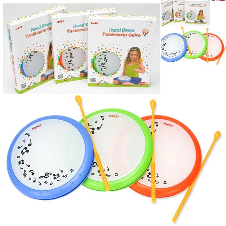 핸드 드럼 랜덤1개 어린이음악완구 어린이음악교구 리듬감향상완구