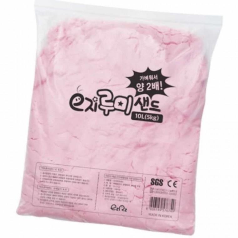 오감놀이 루미샌드 모래놀이 5kg(10L) 핑크 촉감놀이