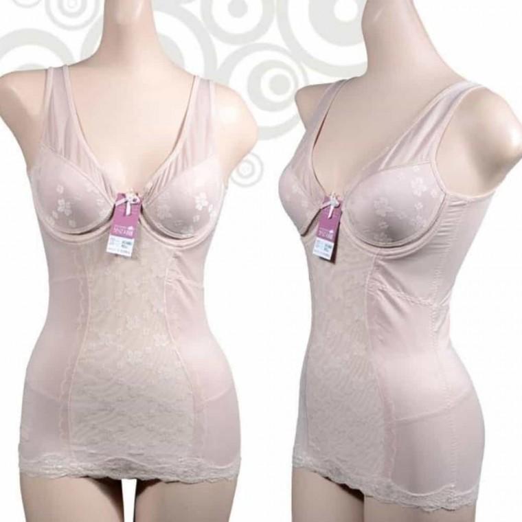 B컵 치마 몰드 올인원 여성올인원 올인원보정속옷 압박속옷