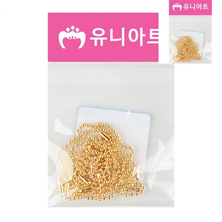 쇠재료 군번줄 금색 15cm 9개입 키링체인줄 키링부자재군번줄 키링줄고리