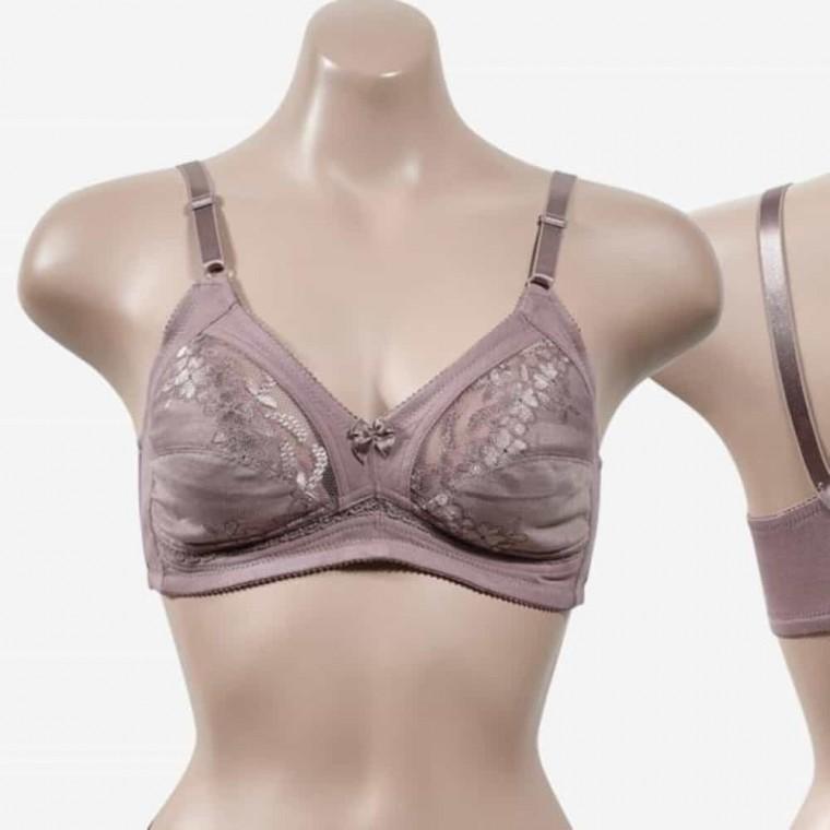 노와이어 풀컵 레이온 노몰드 브라 후크브라 여성속옷브라 여성언더웨어