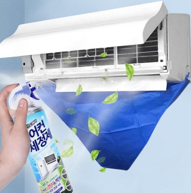셀프 에어컨 청소 냄새 탈취 곰팡이제거 세정 세트