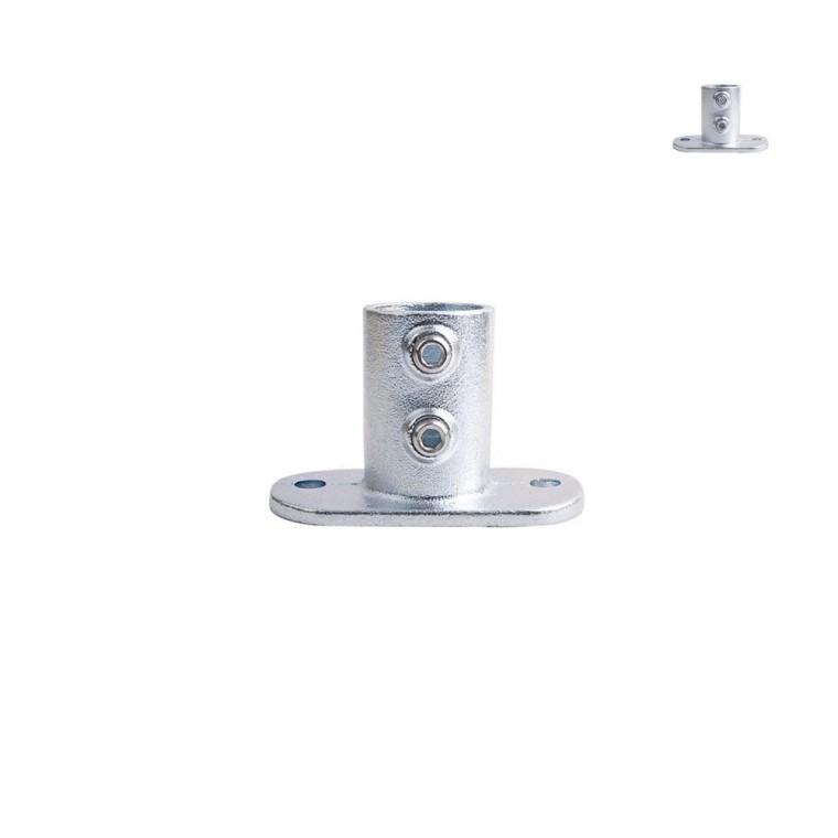 파이프클램프 32A-42.4mm 실버 파이프브라켓 pvc파이프클램프 고정클램프