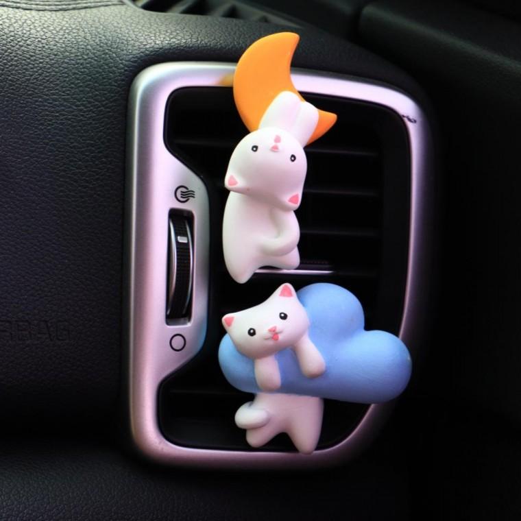 꿈냥이 송풍구 방향제 차량용