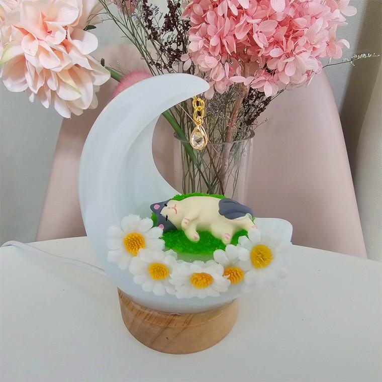 달냥이 무드등 수유등 취침등 신혼부부 이사 집들이 선물 조명 고양이 귀여운