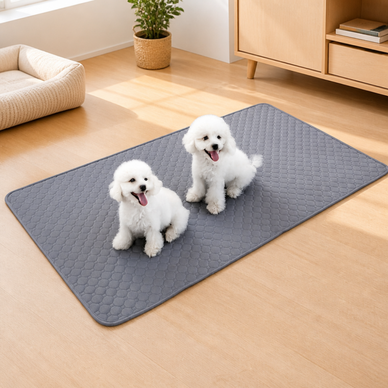 강아지 배변패드 150X90 미끄럼방지 빨아쓰는 반려동물 매트