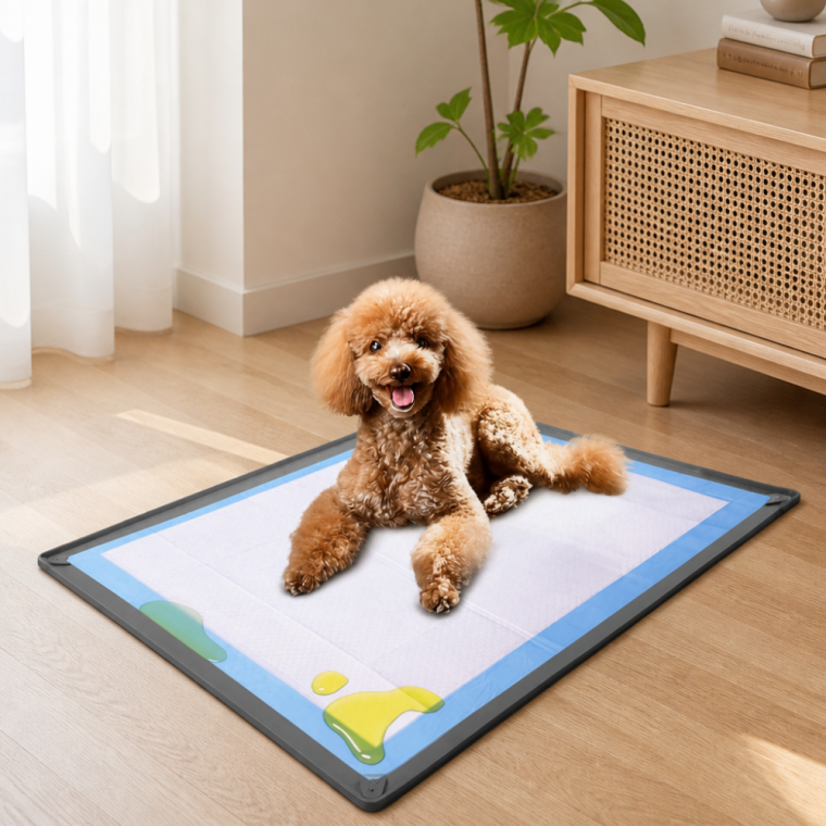 애견 실리콘 매트 62X42 강아지 고양이 바닥 미끄럼방지 패드
