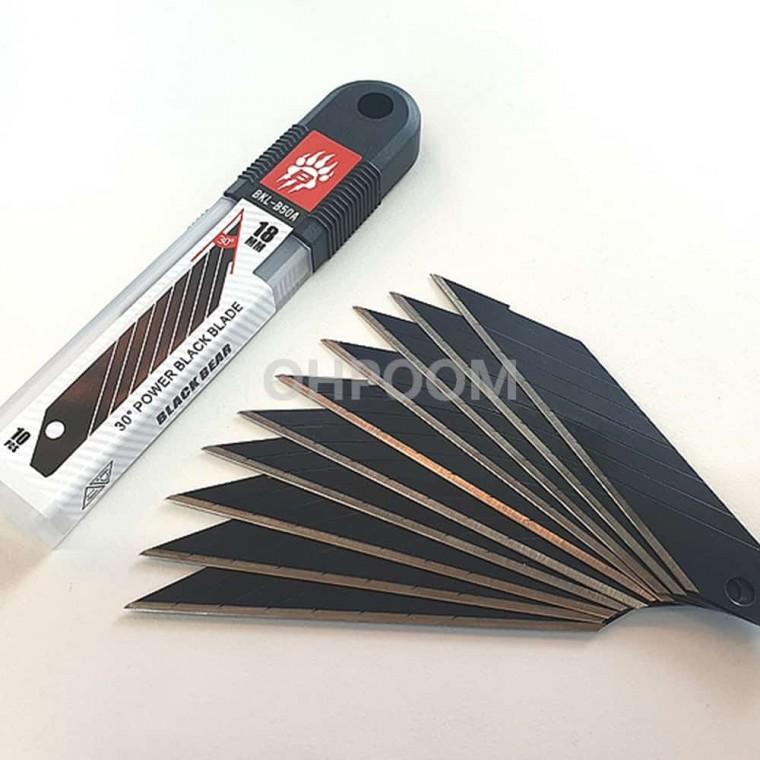 캇타칼날 30도 x 18mm 커터칼날 커터칼심 컷터칼날