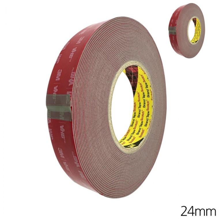 아크릴 폼 양면테이프 24mm x 11M 초강력양면테이프 3m폼양면테이프 폼양면테이프
