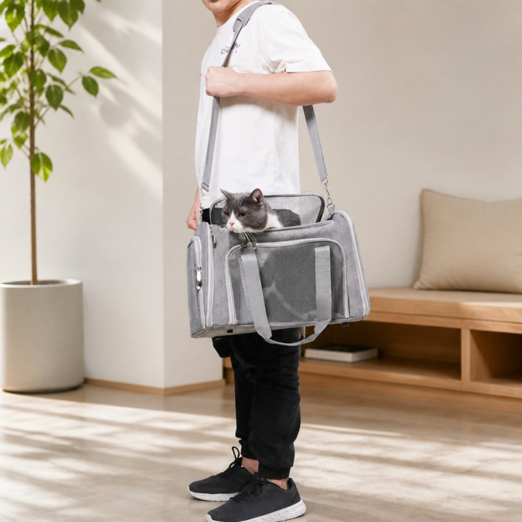 강아지 이동가방 반려견 외출 캐리어 소형 애견 이동장 PET BAG-P