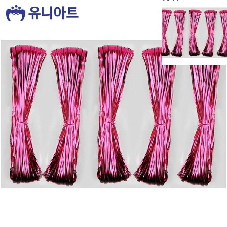 빵끈 진분홍 선물포장 끈 빵타이 포장타이 장식끈