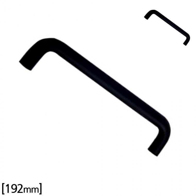 손잡이 나사간격 192mm 흑색 엔틱손잡이 서랍손잡이 유리손잡이