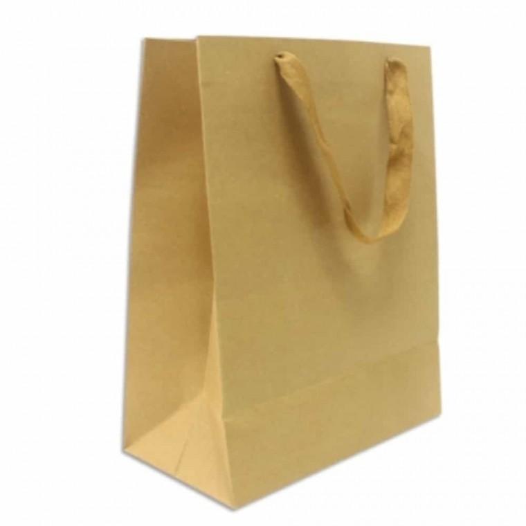 포장쇼핑백 무지 크라프트 쇼핑백 2호 10P