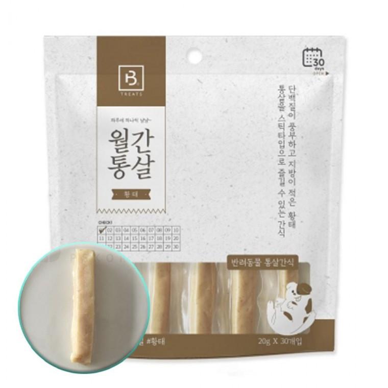 고양이 통살 간식 황태 30개입 1P 영양 스틱 개별포장