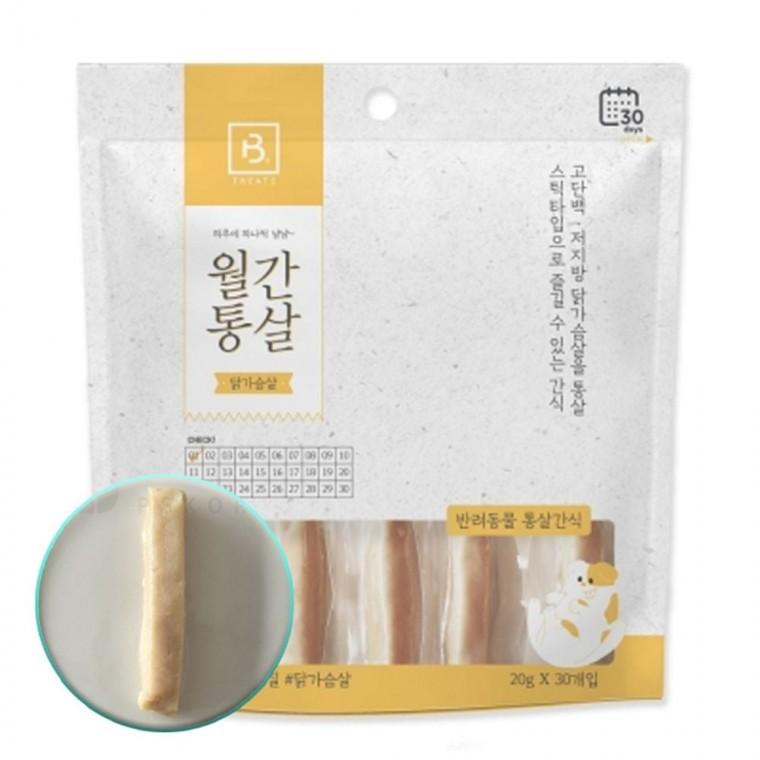 고양이 통살 간식 닭가슴살 30개입 1P 영양 스틱 개별