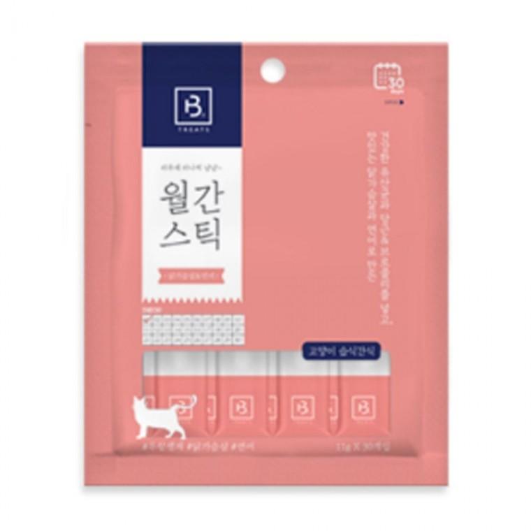 고양이 습식 간식 닭가슴살 연어 30개입 1P 파우치