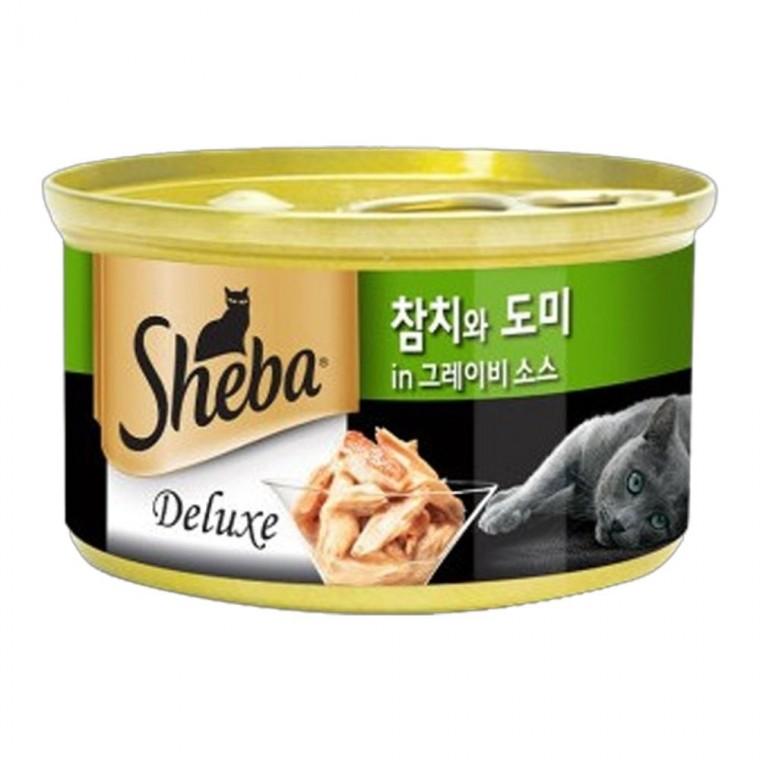 고양이 영양 캔간식 참치흰살 도미 85g 1P 통조림