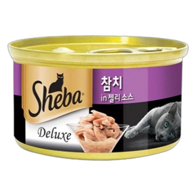 고양이 영양 캔간식 참치흰살 젤리소스 85g 1P 습식