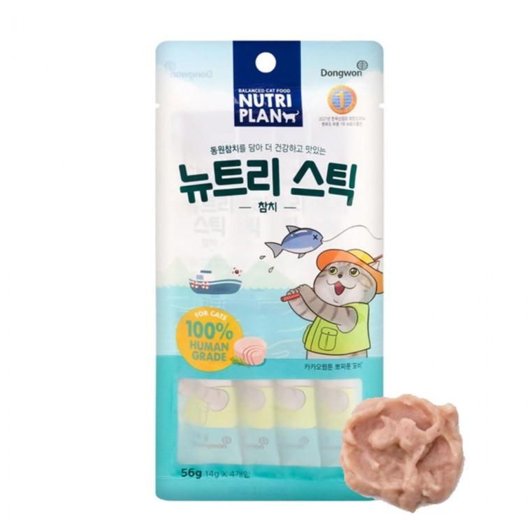 고양이 뉴트리 스틱 간식 참치 4개입 1P 파우치 스낵