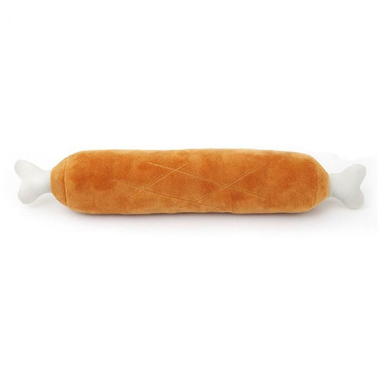 강아지 튼튼한 봉제 인형 바비큐 1P 바닐라향 애착