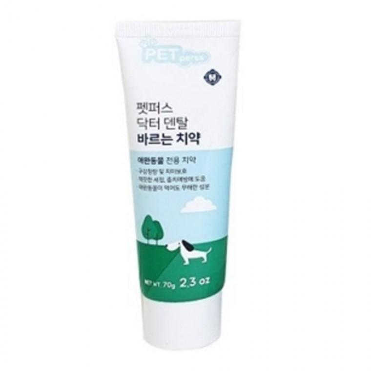 강아지 닥터 덴탈 바르는 치약 70g 1P 양치 치석관리