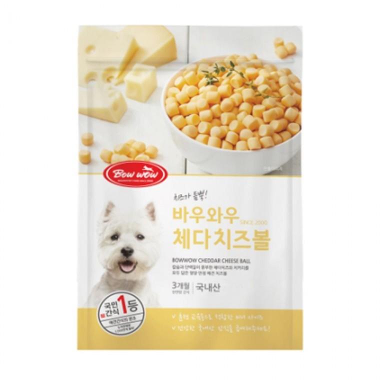 강아지 한입 간식 체다 치즈볼 200g 1P 노즈워크 트릿