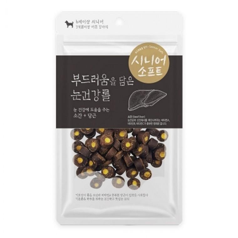강아지 부드러운 간식 눈영양 100g 1P 노령견 한입