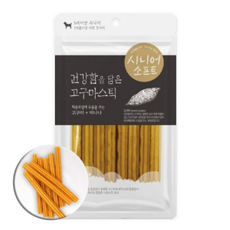 강아지 부드러운 고구마 스틱 80g 1P 노령견 체중