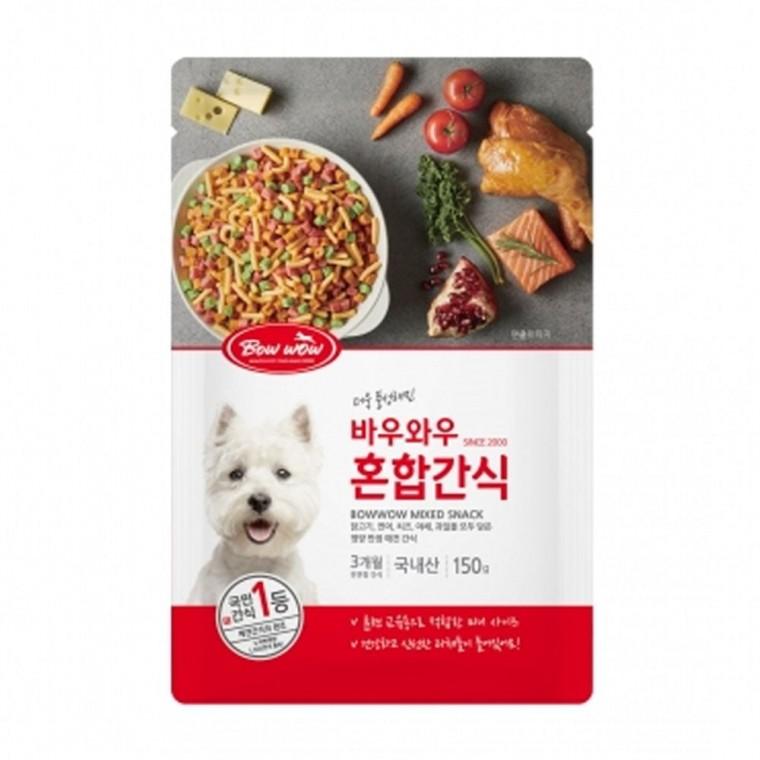 강아지 혼합 간식 150g 반려견 육포 영양 소프트 트릿