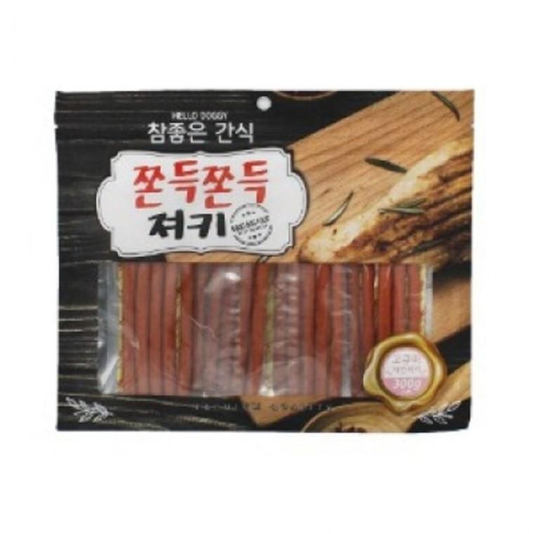 반려견 간식 고구마 치킨 300g 1P 소프트 고기 져키